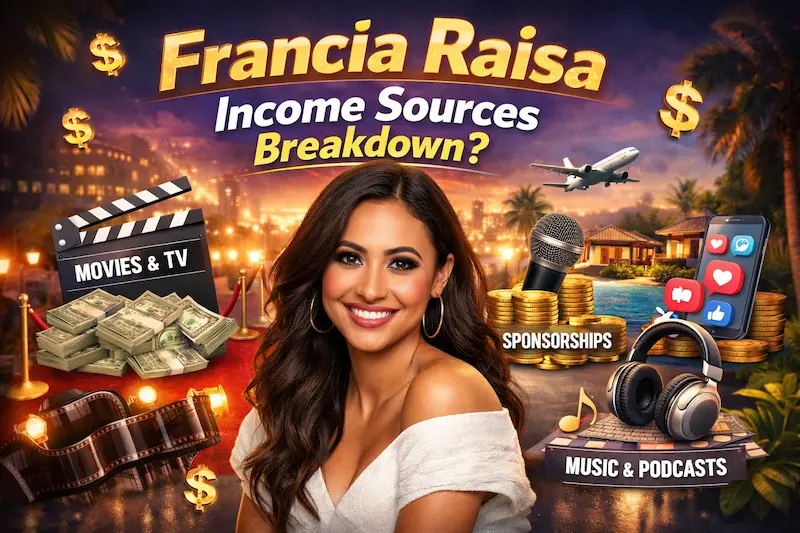 Francia Raisa Income Sources Breakdown