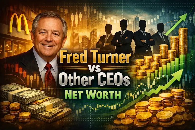 Fred Turner vs Other CEOs Net Worth