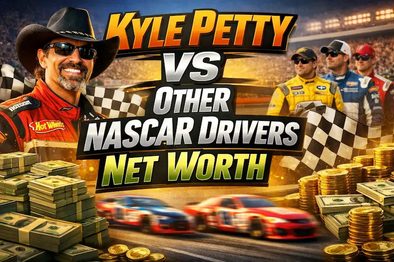 Kyle Petty vs Other NASCAR Drivers Net Worth