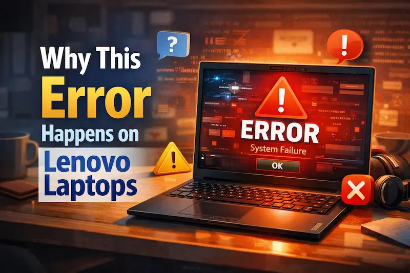 Why This Error Happens on Lenovo Laptops