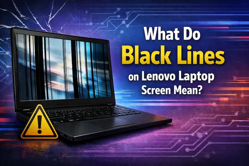 What Do Black Lines on Lenovo Laptop Screen Mean?
