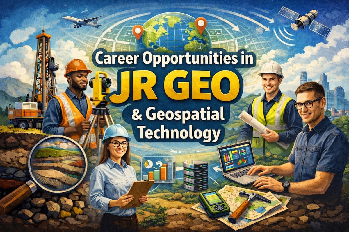 Career Opportunities in JR GEO & Geospatial Technology