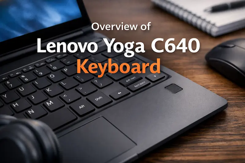 Overview of Lenovo Yoga C640 Keyboard