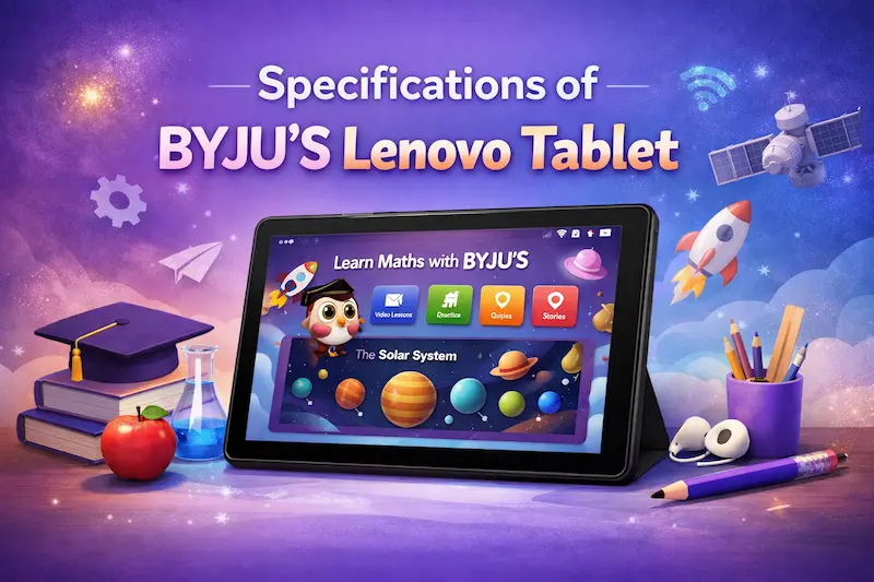 Specifications of BYJU’S Lenovo Tablet