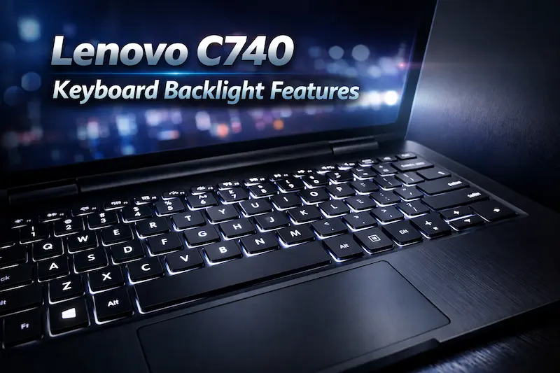 Lenovo C740 Keyboard Backlight Features