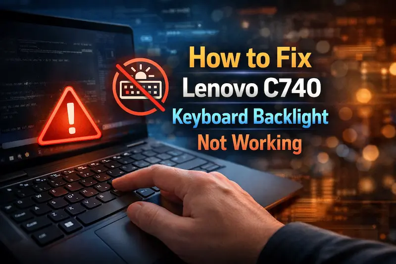 How to Fix Lenovo C740 Keyboard Backlight Not Working