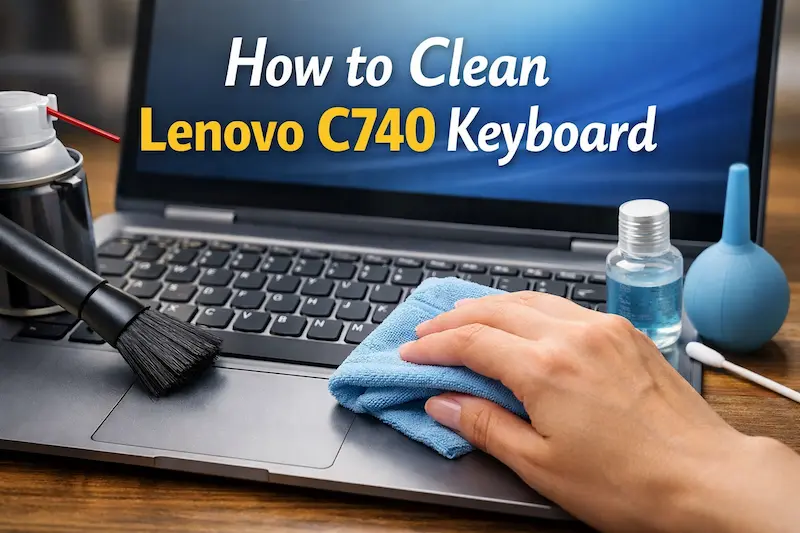 How to Clean Lenovo C740 Keyboard