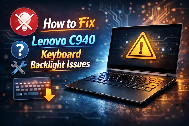 How to Fix Lenovo C940 Keyboard Backlight Issues