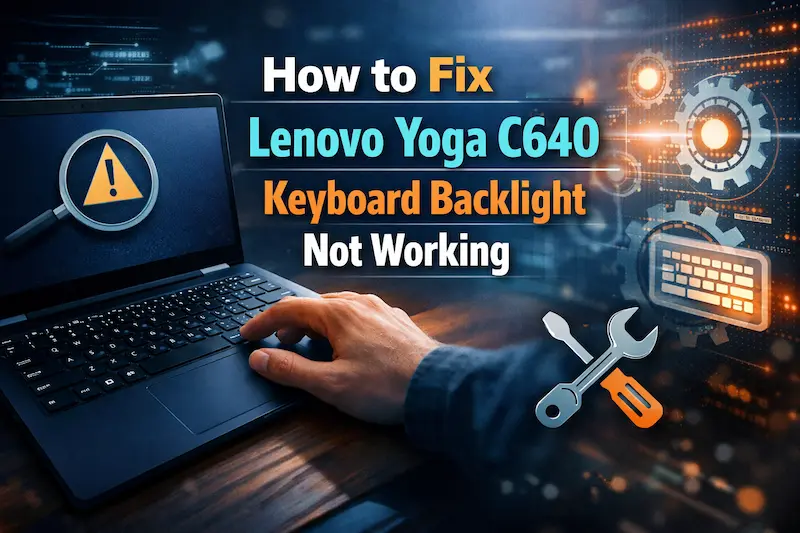 How to Fix Lenovo Yoga C640 Keyboard Backlight Not Working