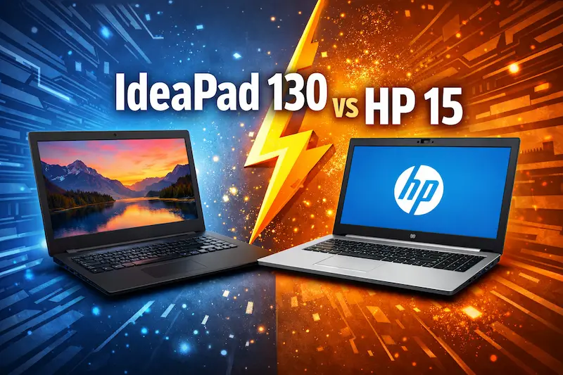 IdeaPad 130 vs HP 15