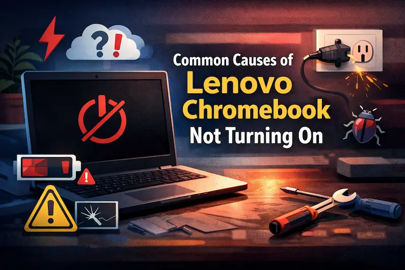 Common Causes of Lenovo Chromebook Not Turning On