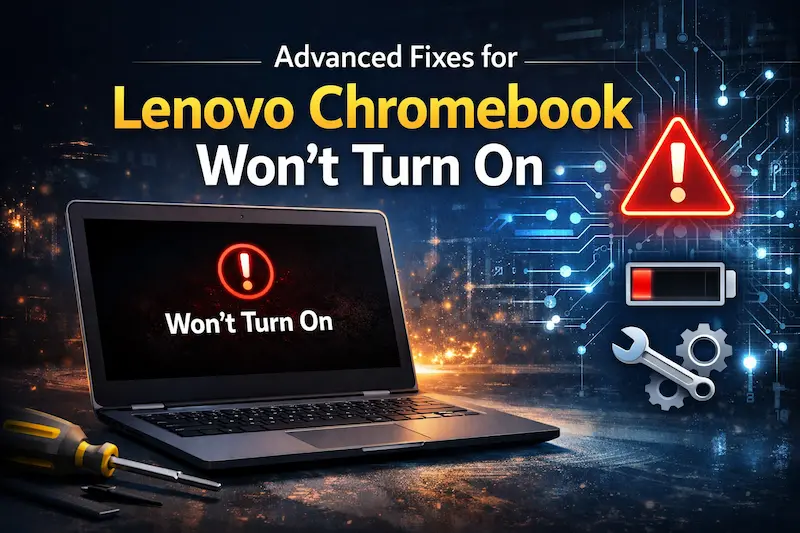 Advanced Fixes for Lenovo Chromebook Won’t Turn On