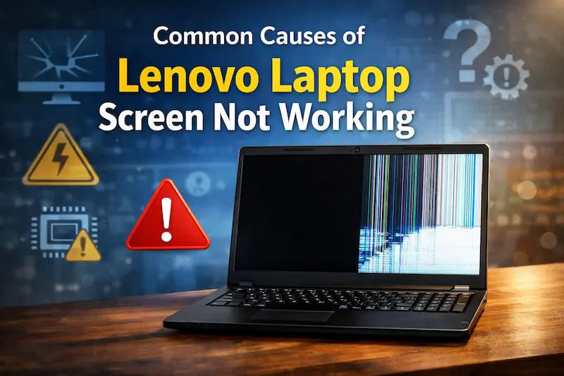 Common Causes of Lenovo Laptop Screen Not Working