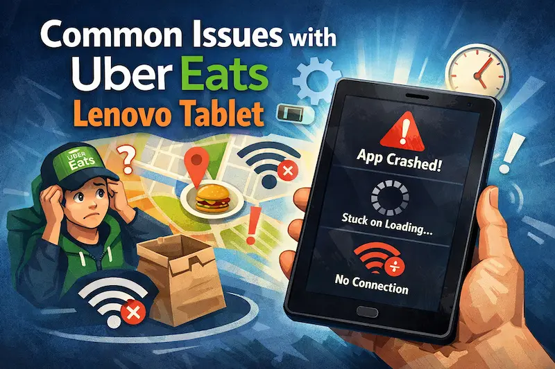 Common Issues with Uber Eats Lenovo Tablet