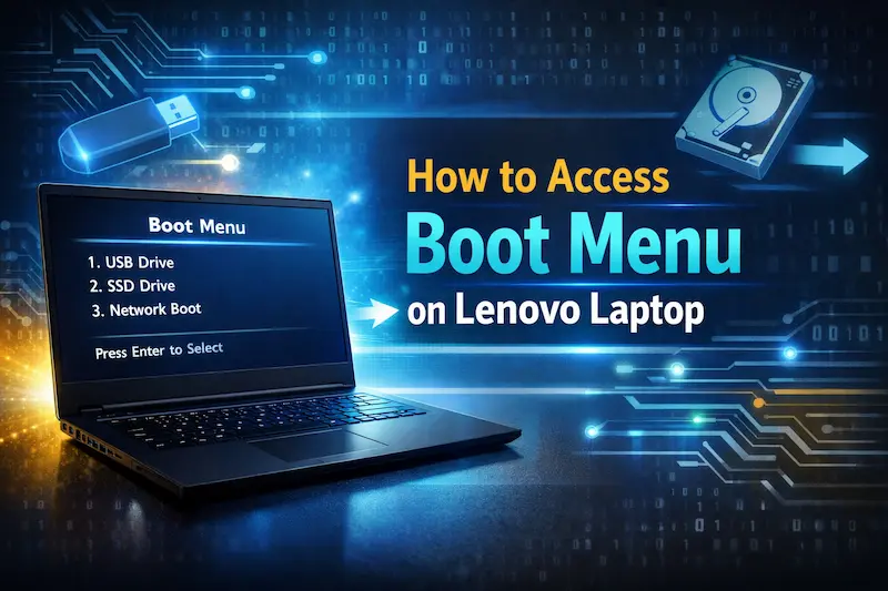 How to Access Boot Menu on Lenovo Laptop