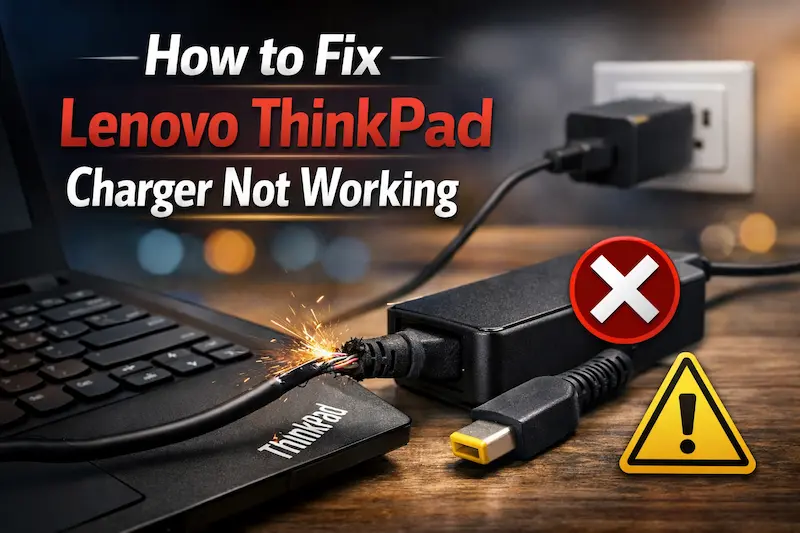 How to Fix Lenovo ThinkPad Charger Not Working