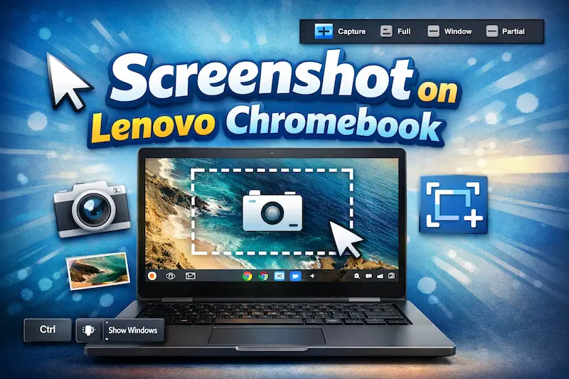 Screenshot on Lenovo Chromebook