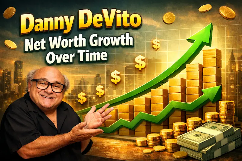 Danny DeVito Net Worth Growth Over Time