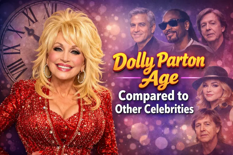 Dolly Parton Age Compared to Other Celebrities