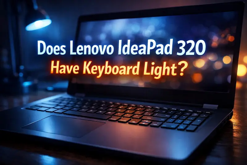 Does Lenovo IdeaPad 320 Have Keyboard Light?