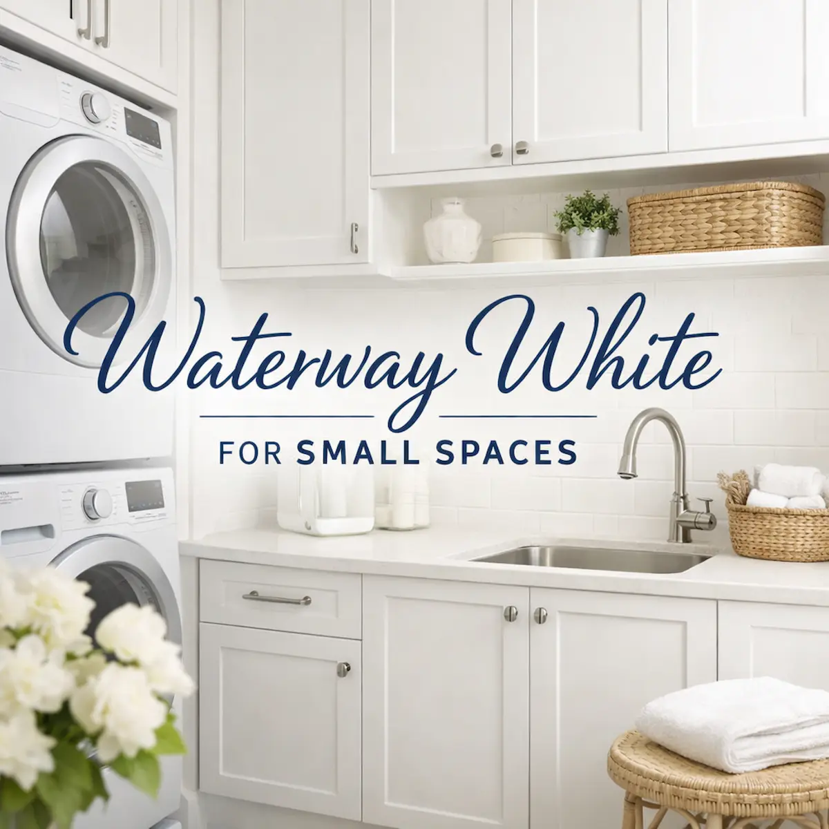 Waterway White for Small Spaces