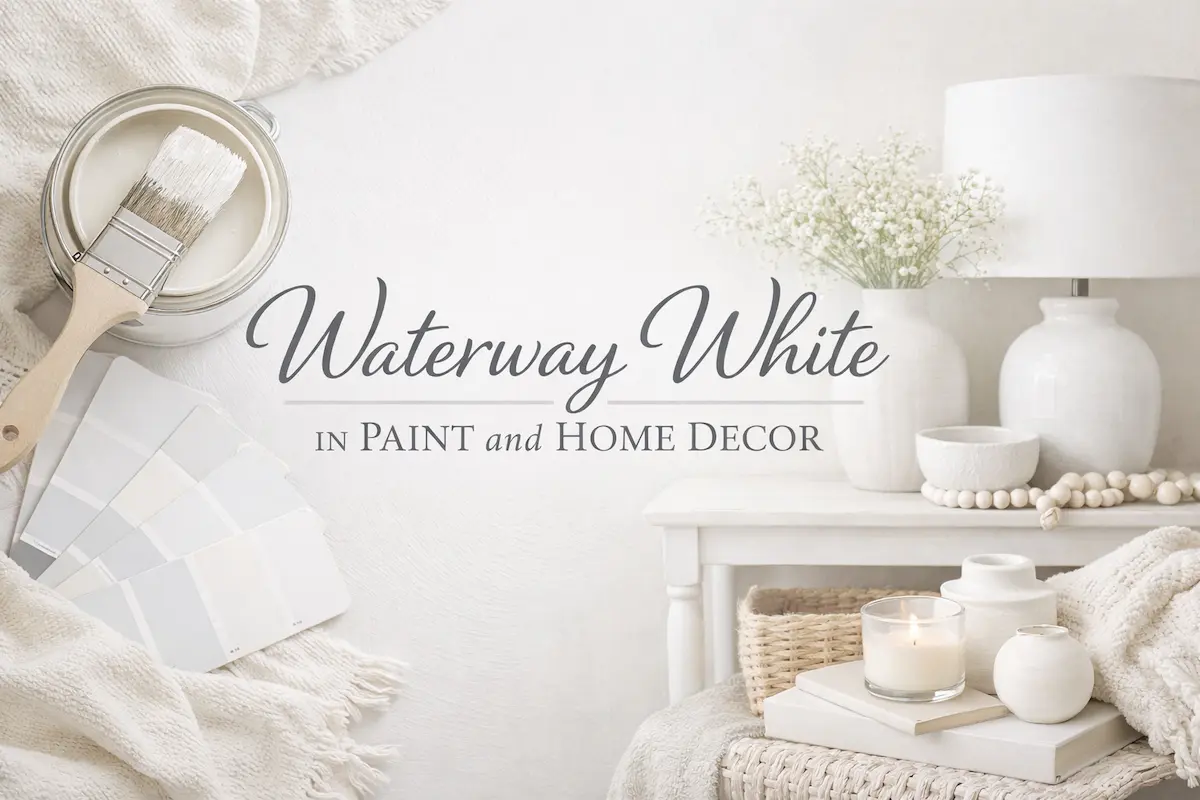 Waterway White in Paint and Home Decor