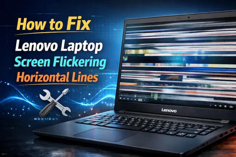 How to Fix Lenovo Laptop Screen Flickering Horizontal Lines
