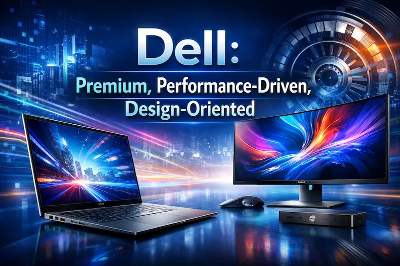 Dell: Premium, Performance-Driven, Design-Oriented