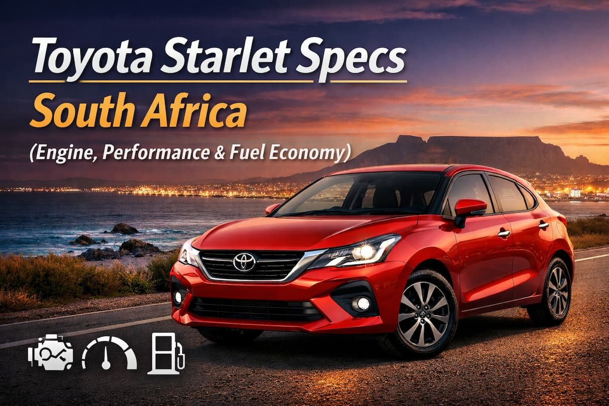 Toyota Starlet Specs South Africa (Engine, Performance & Fuel Economy)