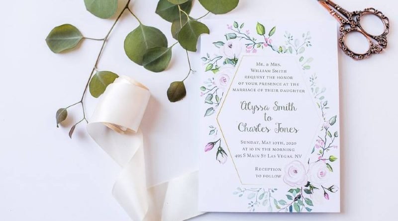 Why Vegas-Themed Wedding Invitations Are A Must For A Vegas Wedding