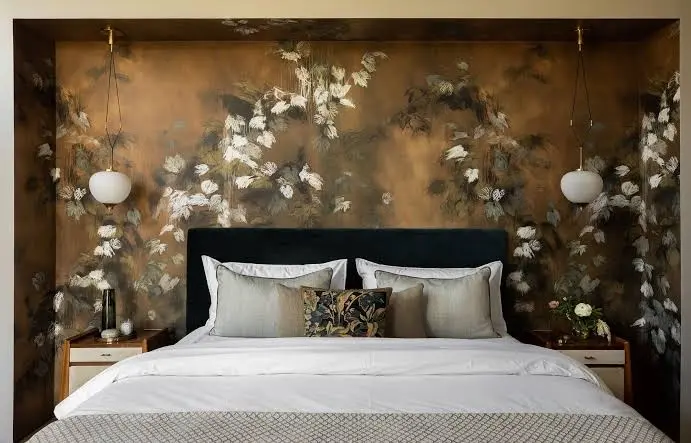 Bedroom evolve DIY wallpaper Accent wall