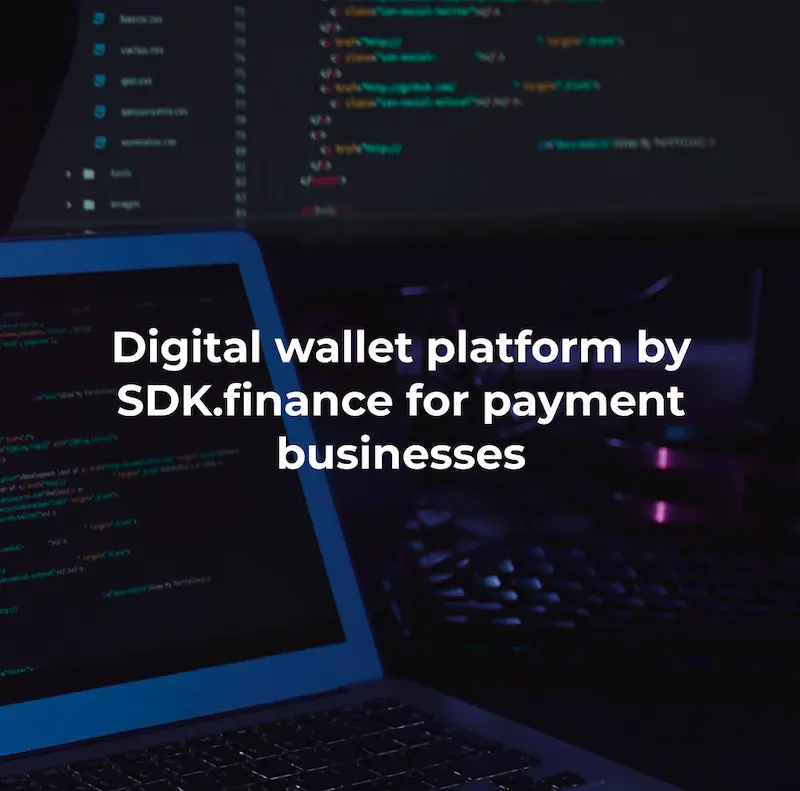 Digital Wallet Platform By Sdk.finance For Payment Businesses - Digital ...