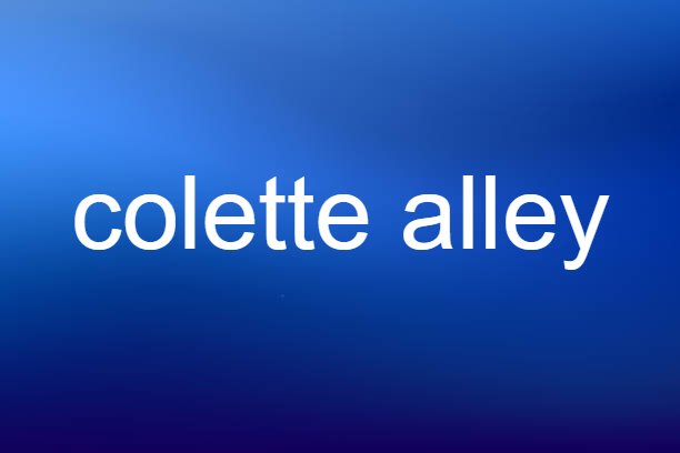 colette alley