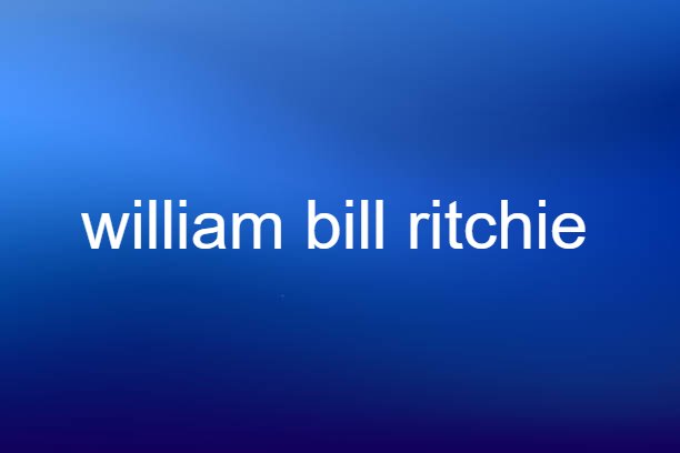 william bill ritchie