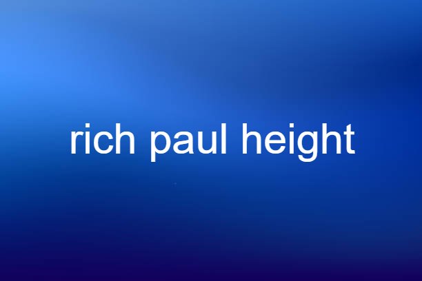 rich paul height