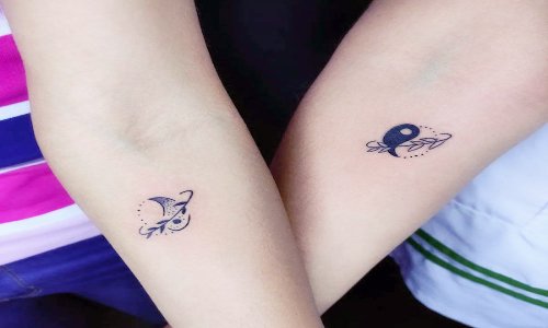 Top Soulmate Matching Couple Tattoos