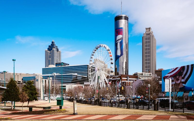 The WCW Atlanta Skyline City Lights Theme: A Visual Tribute To ...