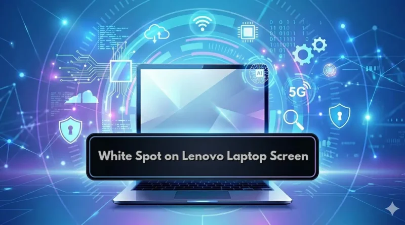 White Spot on Lenovo Laptop Screen
